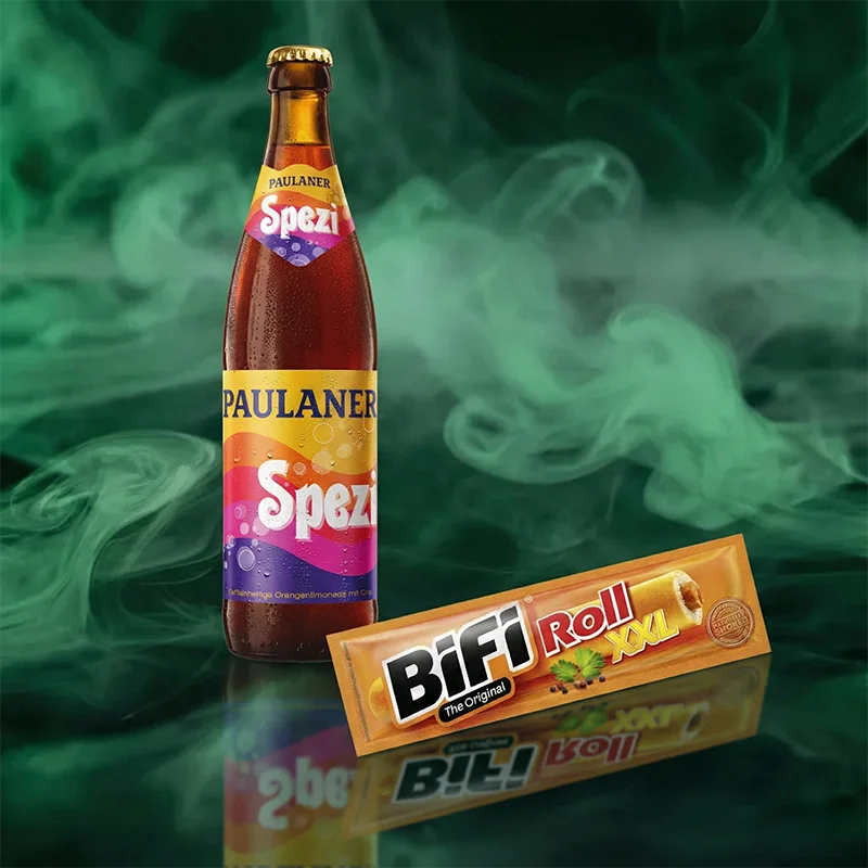 Snacks und Getränke